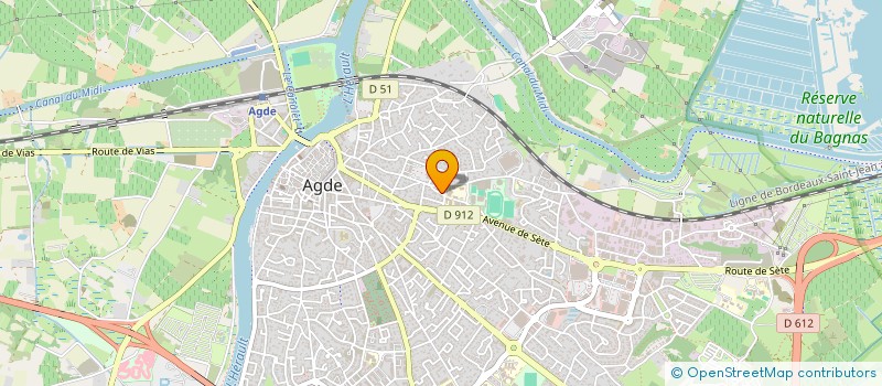 localisation de l'entreprise SCI JDB  ROYBON