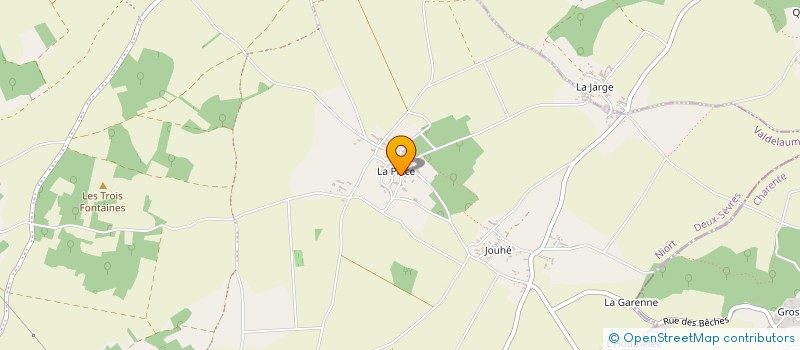 localisation de l'entreprise SCI JDB  VALDELAUME