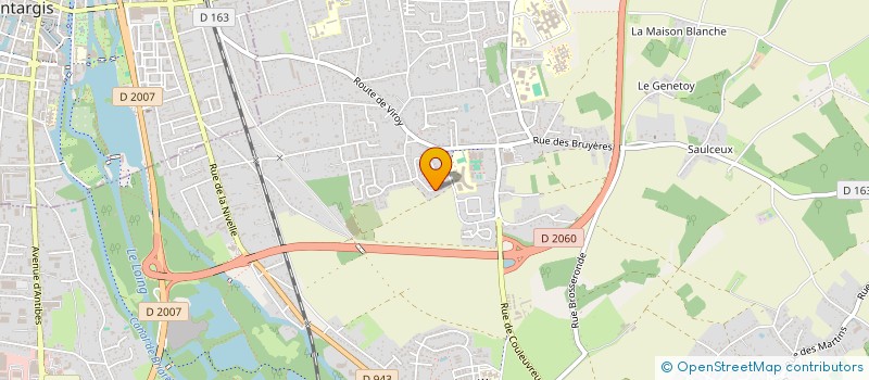 localisation de l'entreprise SCI JDC à AMILLY
