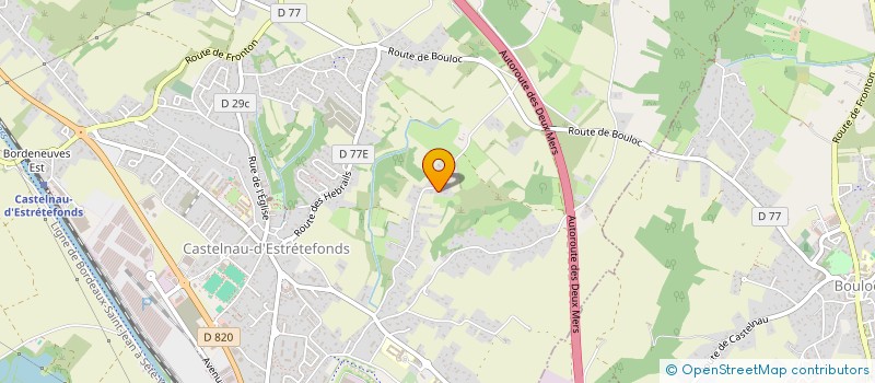 localisation de l'entreprise SCI JDC  CASTELNAU-D'ESTRETEFONDS