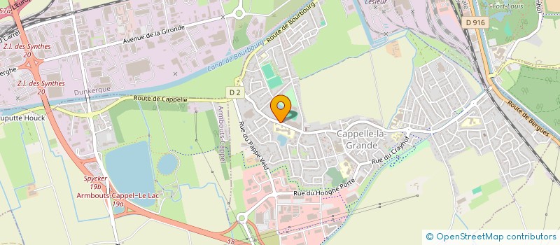 localisation de l'entreprise SCI JDDS  CAPPELLE-LA-GRANDE