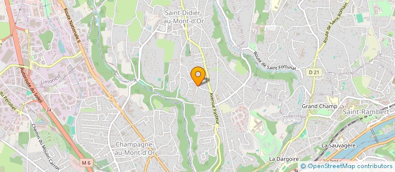 localisation de l'entreprise SCI JDIMMO  SAINT-DIDIER-AU-MONT-D OR