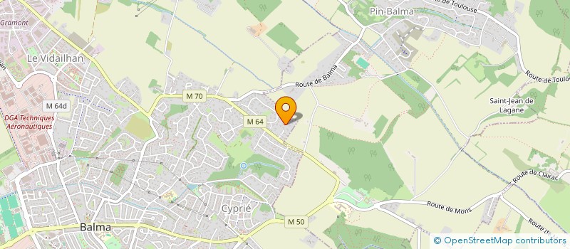 localisation de l'entreprise SCI JDJ à BALMA