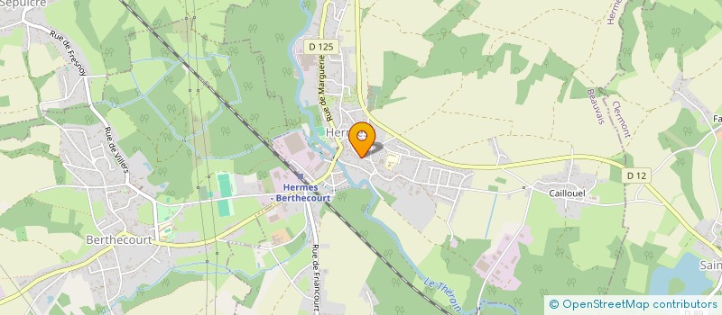 localisation de l'entreprise SCI JDJW SAINT MAURICE  HERMES