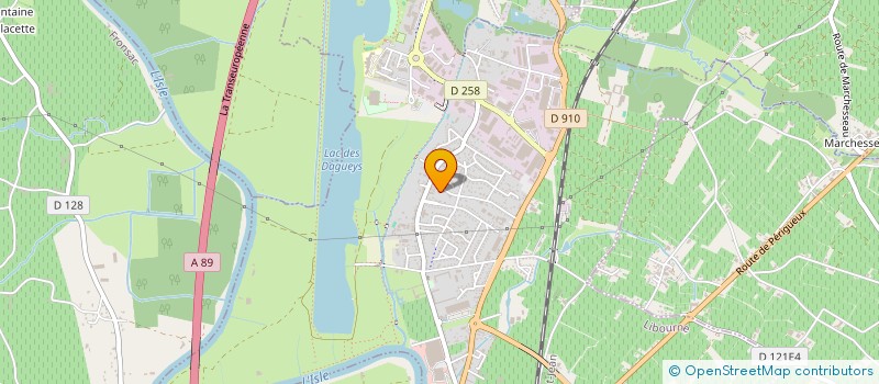 localisation de l'entreprise SCI JDK  LIBOURNE