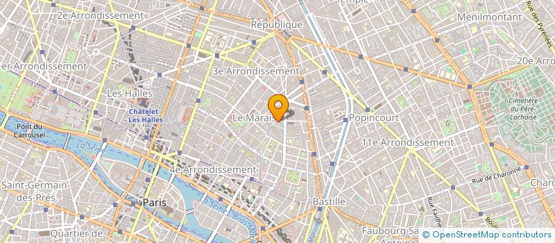 localisation de l'entreprise SCI JDKB  PARIS