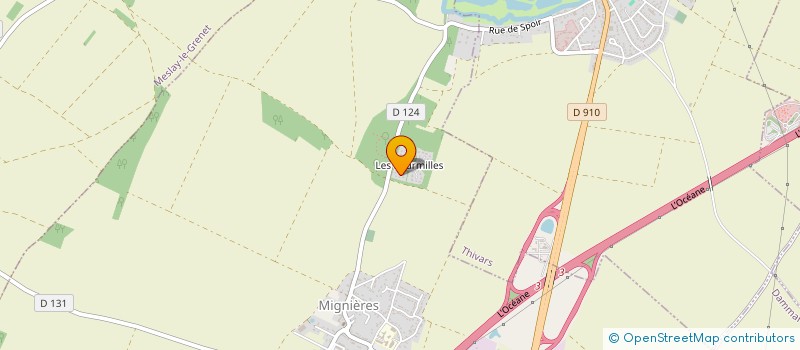 localisation de l'entreprise SCI JDM à MIGNIERES