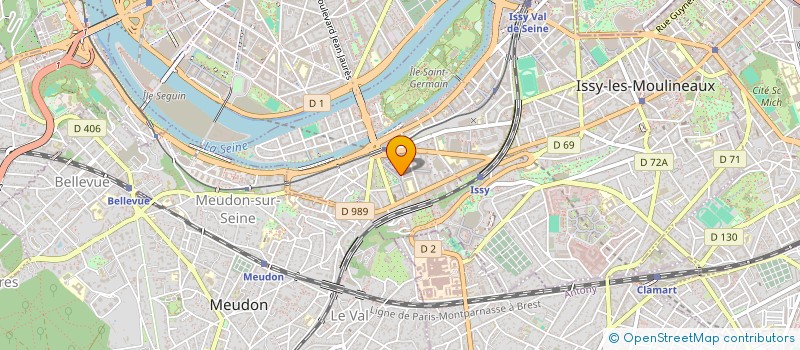 localisation de l'entreprise SCI JDM à ISSY-LES-MOULINEAUX