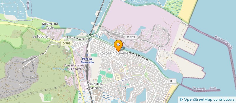 localisation de l'entreprise SCI JDM  PORT-LA-NOUVELLE