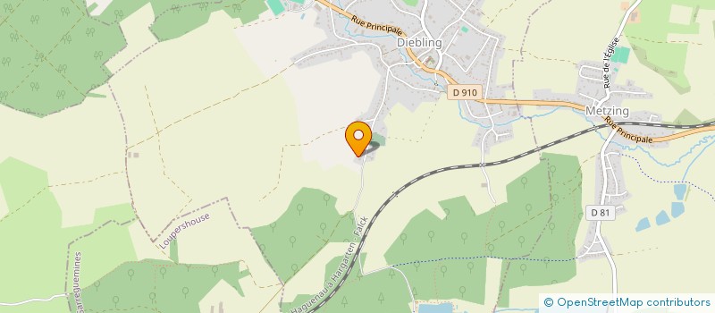 localisation de l'entreprise SCI JDM CONCEPT  DIEBLING