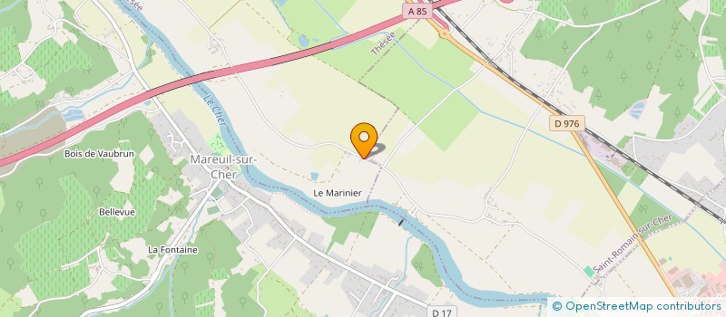 localisation de l'entreprise SCI JDN  THESEE