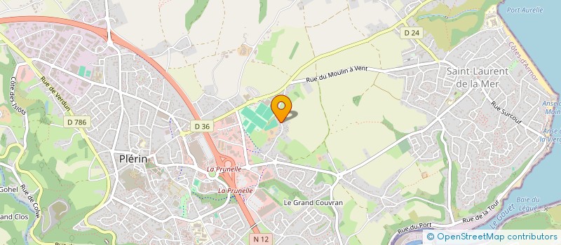 localisation de l'entreprise SCI JDNMM  PLERIN