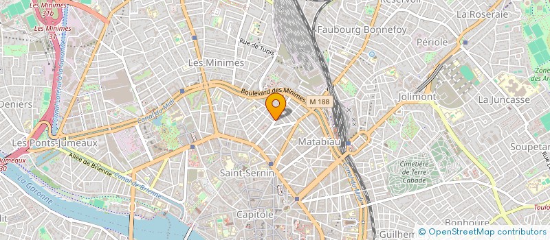 localisation de l'entreprise SCI JDPR à TOULOUSE