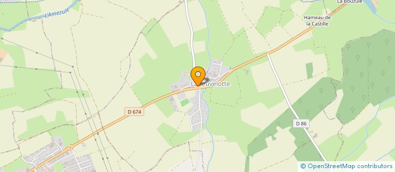 localisation de l'entreprise SCI JDR  LANEUVELOTTE