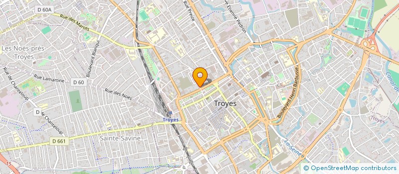 localisation de l'entreprise SCI JDS à TROYES
