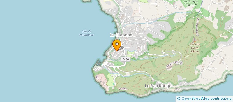 localisation de l'entreprise SCI JDS 83  LE PRADET