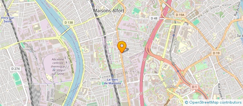 localisation de l'entreprise SCI JDTOV à MAISONS-ALFORT