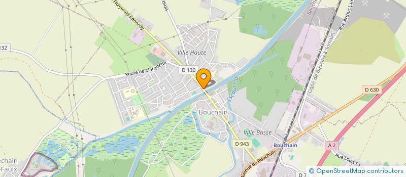 localisation de l'entreprise SCI JE à BOUCHAIN