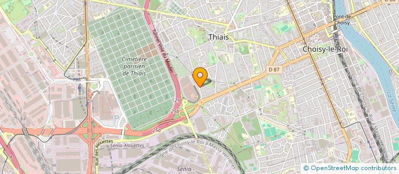 localisation de l'entreprise SCI JEA à THIAIS