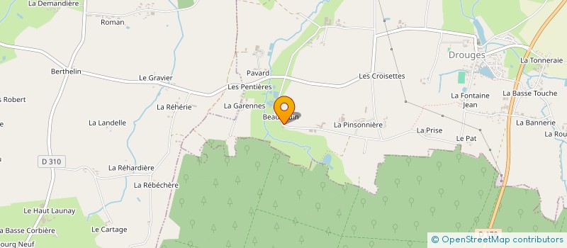 localisation de l'entreprise SCI JEACOMAR  DROUGES