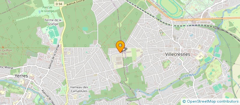 localisation de l'entreprise SCI JEADLO  YERRES