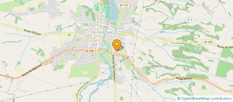 localisation de l'entreprise SCI JEAKAPI à VIC-FEZENSAC