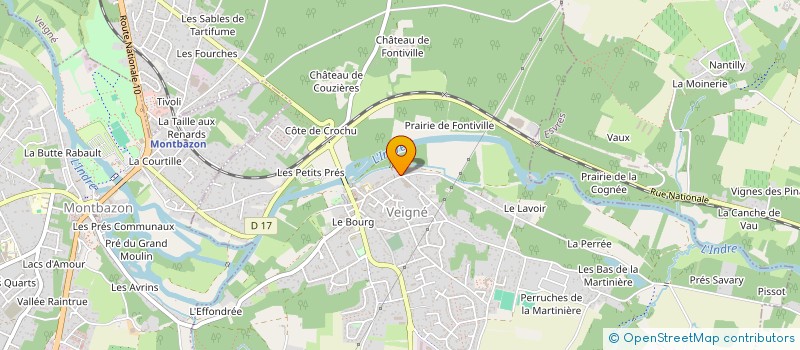 localisation de l'entreprise SCI JEAL à VEIGNE