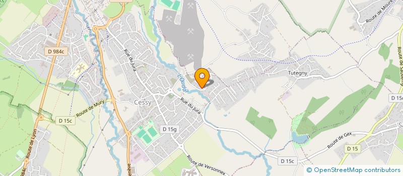 localisation de l'entreprise SCI JEAMALA  CESSY