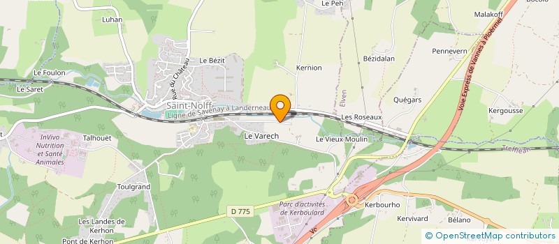 localisation de l'entreprise SCI JEAMUR  SAINT-NOLFF