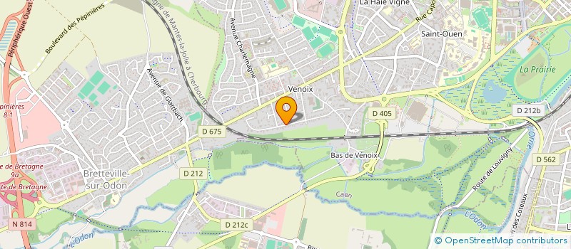 localisation de l'entreprise SCI JEAN à CAEN