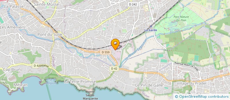 localisation de l'entreprise SCI JEAN  LA GARDE