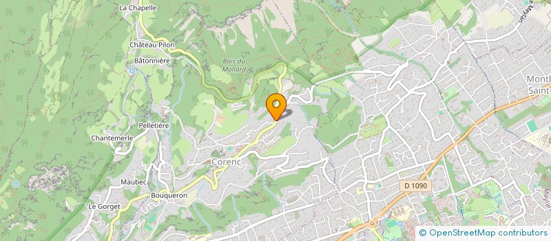 localisation de l'entreprise SCI JEAN  CORENC