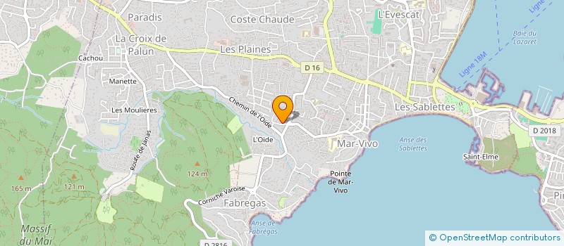 localisation de l'entreprise SCI JEAN à LA SEYNE SUR MER