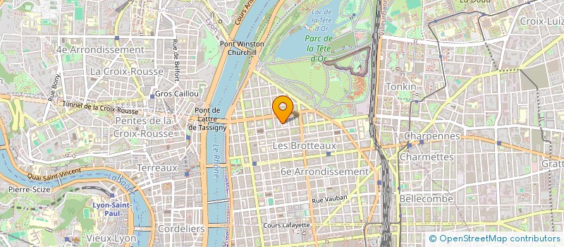 localisation de l'entreprise SCI JEAN-BAPTISTE  LYON