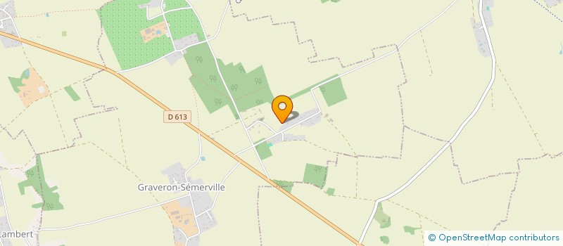 localisation de l'entreprise SCI JEAN BAPTISTE FERAY  GRAVERON-SEMERVILLE