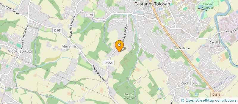 localisation de l'entreprise SCI JEAN BARRE à CASTANET-TOLOSAN