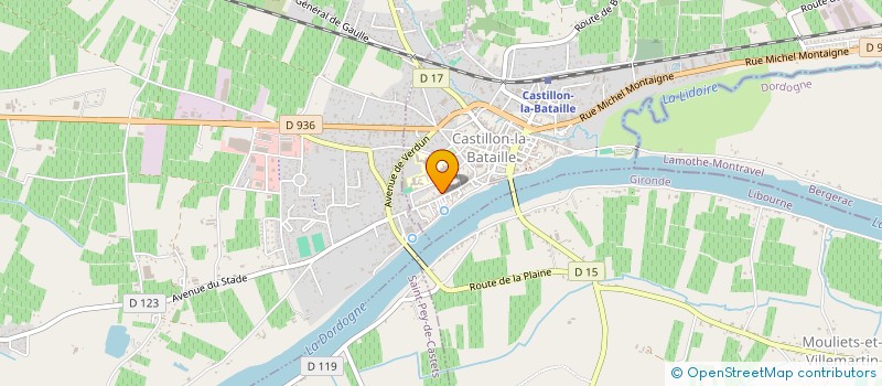 localisation de l'entreprise SCI JEAN BAYLE  MOULIETS-ET-VILLEMARTIN