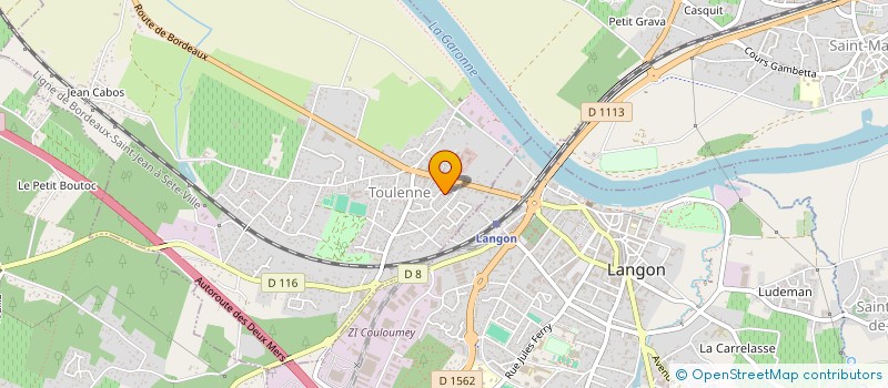 localisation de l'entreprise SCI JEAN BLANC  TOULENNE