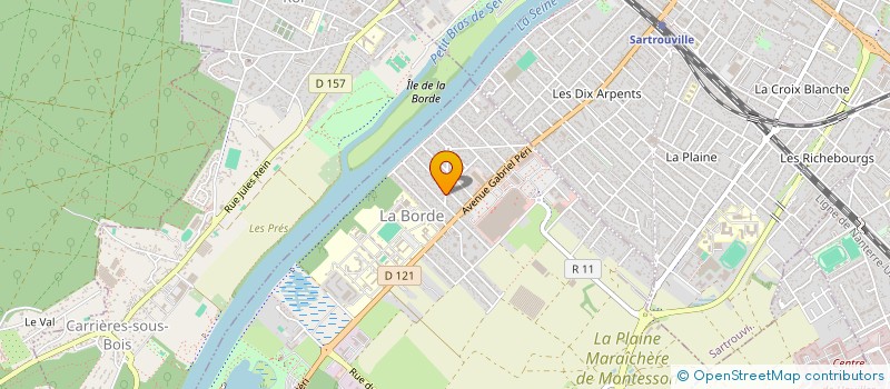 localisation de l'entreprise SCI JEAN BOIN  MONTESSON