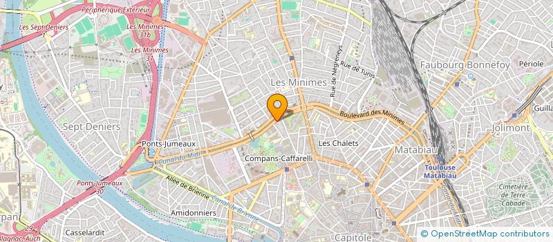 localisation de l'entreprise SCI JEAN BRINGER  TOULOUSE