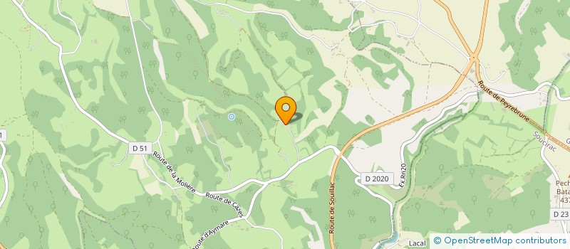 localisation de l'entreprise SCI JEAN CHRISTOPHE  LE VIGAN