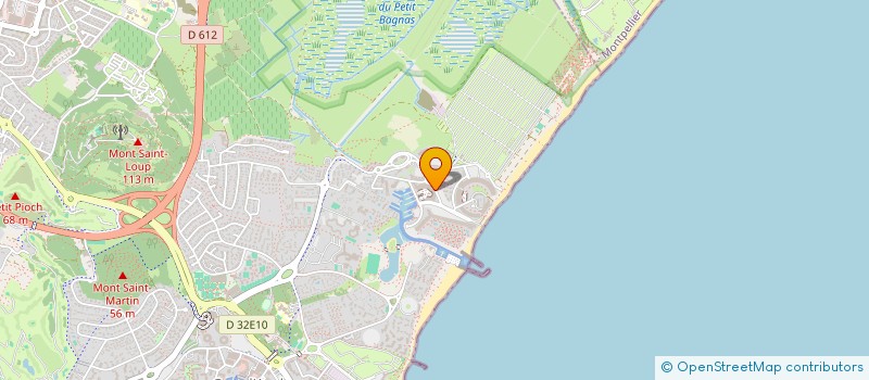 localisation de l'entreprise SCI JEAN CLAUDE  AGDE