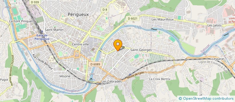 localisation de l'entreprise SCI JEAN CLEDAT à PERIGUEUX