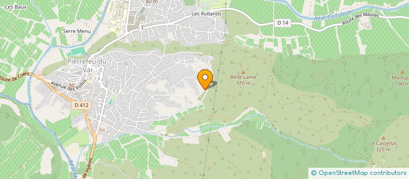 localisation de l'entreprise SCI JEAN COUR  PIERREFEU-DU-VAR