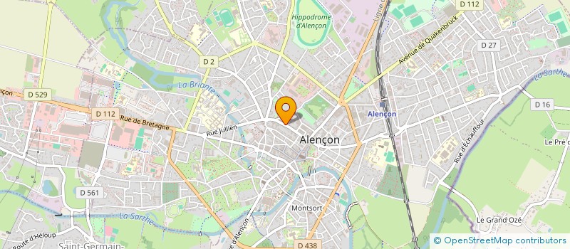 localisation de l'entreprise SCI JEAN CREN à ALENCON