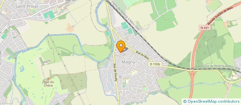 localisation de l'entreprise SCI JEAN D'APREMONT  METZ