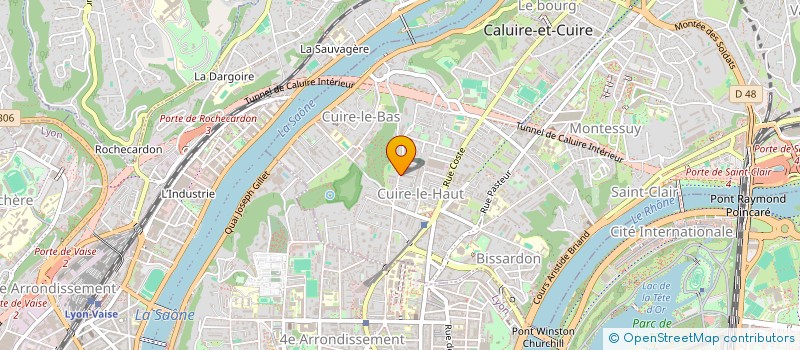 localisation de l'entreprise SCI JEAN DACORMA  CALUIRE-ET-CUIRE