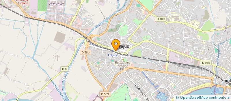 localisation de l'entreprise SCI JEAN-DOMI à FREJUS