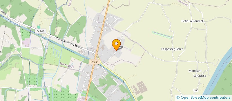 localisation de l'entreprise SCI JEAN DOUCE  FOURQUES-SUR-GARONNE