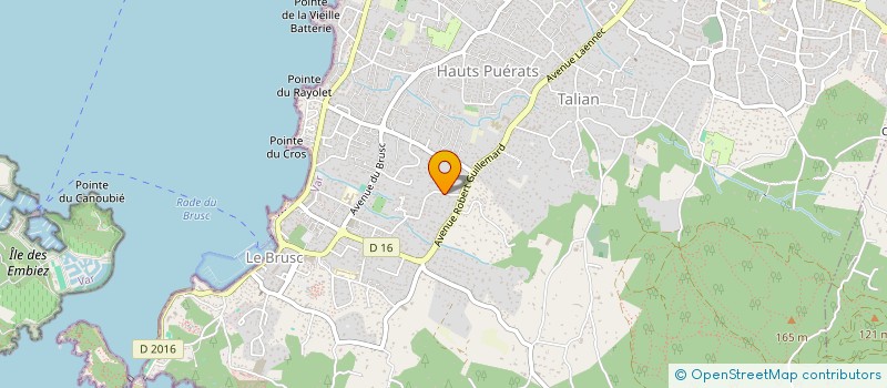 localisation de l'entreprise SCI JEAN DUPONT à SIX-FOURS-LES-PLAGES